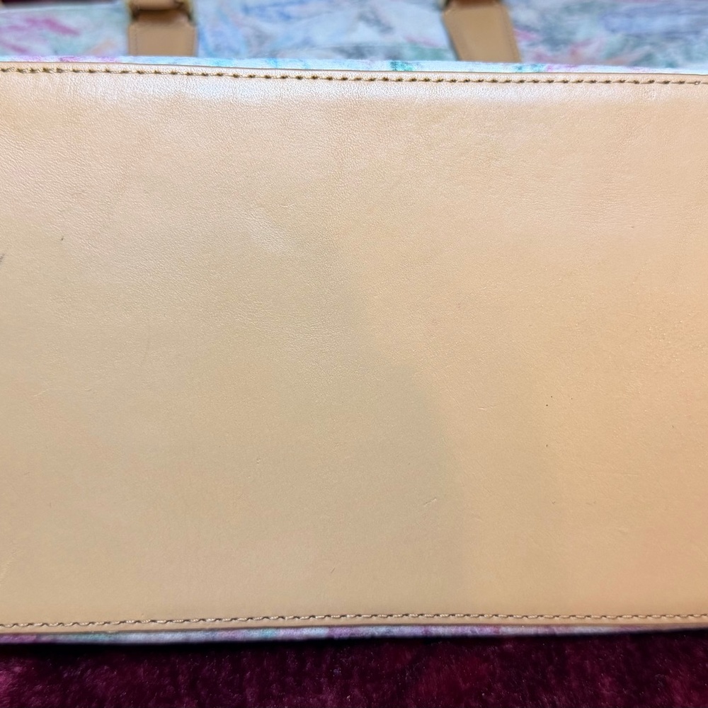Authentic Brahmin Creme Talitha Large Duxbury Satchel Multicolor - Picture 13 of 16